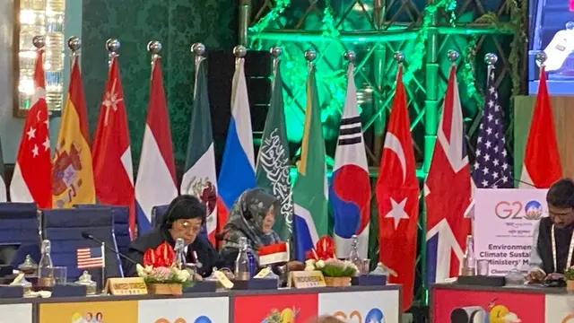 Menteri LHK Siti Nurbaya Serukan Indonesia Lihat Urgensi Tingkatkan Upaya Memulihkan Ekosistem di G20 India