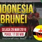 Kualifikasi Piala AFC U-23 2020 - Indonesia Vs Brunei Darussalam (Bola.com/Adreanus Titus)