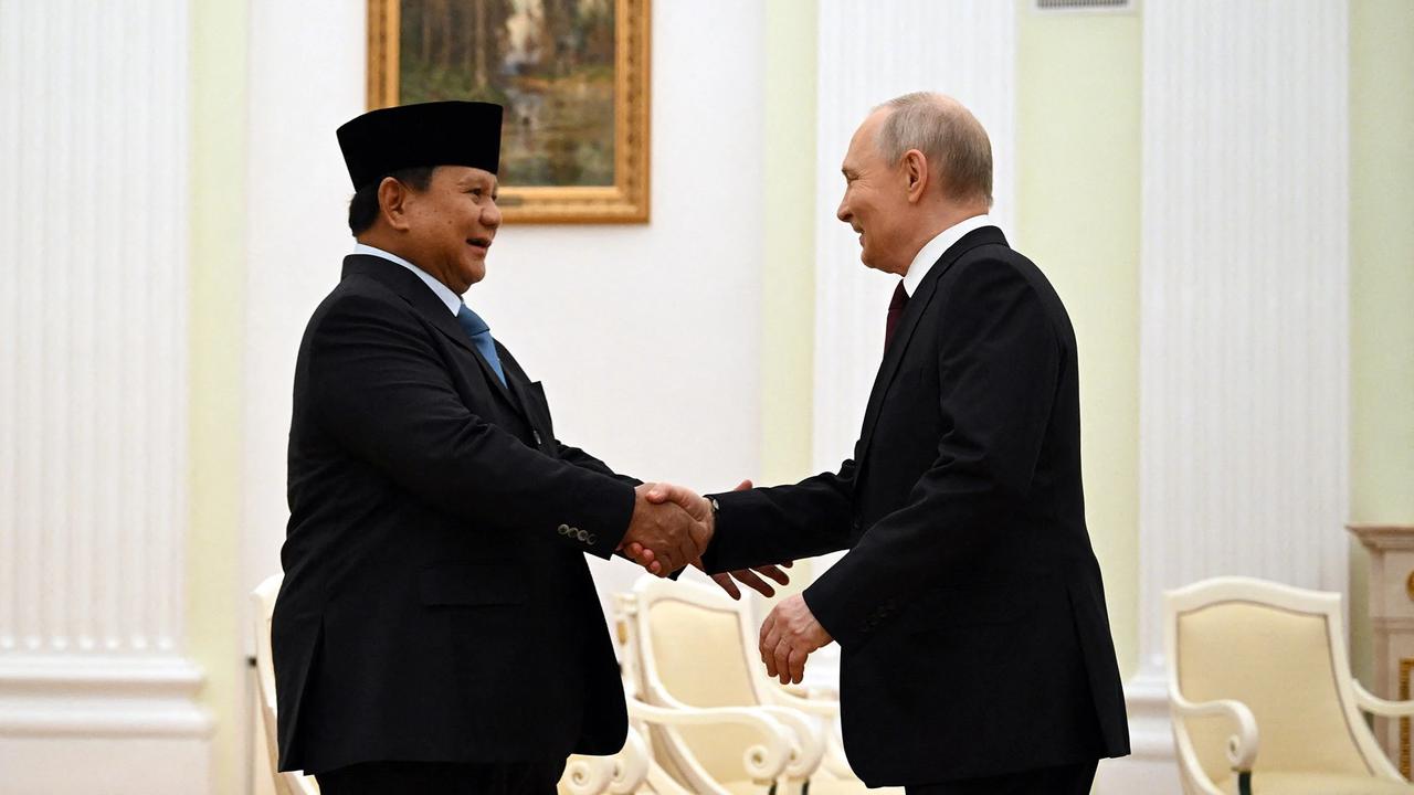 FOTO: Prabowo dan Putin Bahas Penguatan Kerja Sama Strategis di Moskow