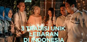 Apa saja tradisi unik lebaran di Indonesia? Yuk, kita cek video di atas!