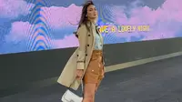 Luna Maya menjadi satu-satunya perwakilan Indonesia yang hadir di pertunjukan Coach Runway di New York Fashion Week 2022. (dok. Coach)