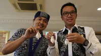 Laporkan Persiapan Kongres, Pengurus GMKI Beri Gantungan Kunci Asia Games ke Menpora