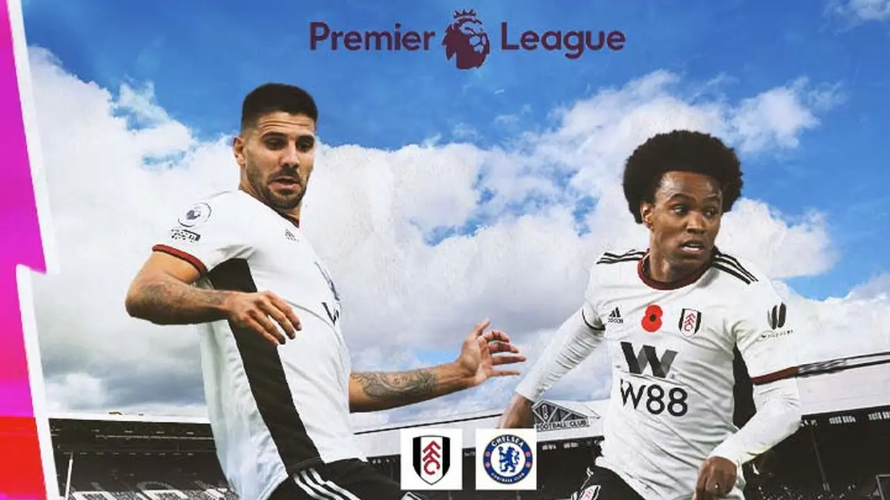 Premier League - Fulham Vs Chelea - Aleksandar Mitrovic dan Willian