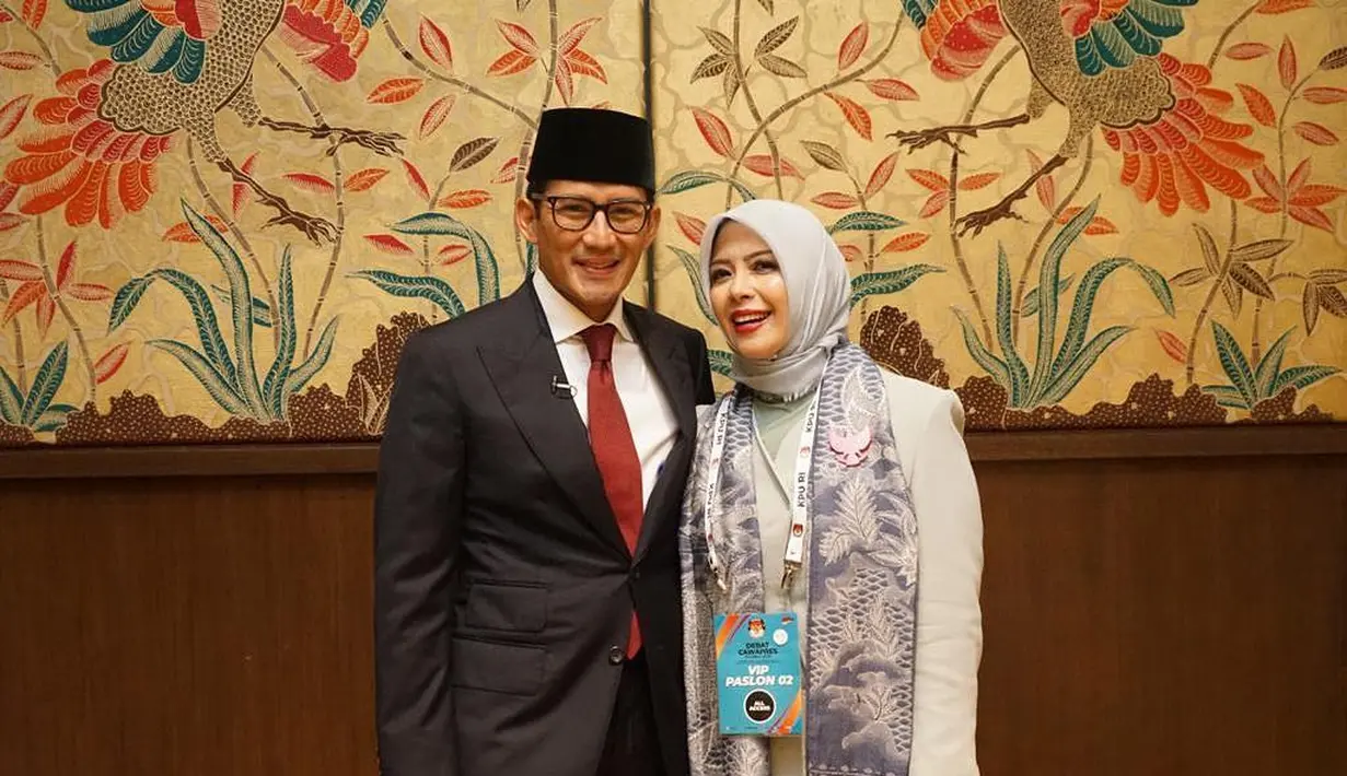 Nur Asia Uno juga menjadi sosok di balik penampilan modis Sandiaga Uno. Selama ini, Sandiaga dikenal dengan seseorang yang kerap tampil modis dan kekinian di mata masyarakat. (Liputan6.com/IG/@nurasiauno)