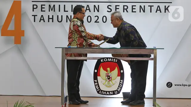Kemendagri Serahkan DP4 untuk Pemilihan Serentak 2020 ke KPU