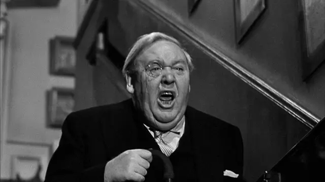Charles Laughton dalam film Witness for the Prosecution. (Foto: Dok. United Artists)