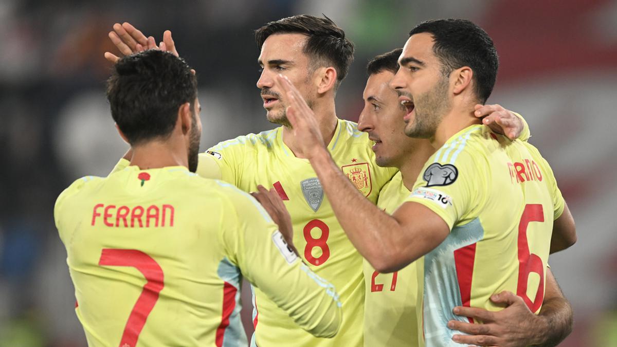 Rating Pemain Spanyol saat Bantai Georgia 4-0: Oyarzabal Gemilang dan Jadi Pembeda