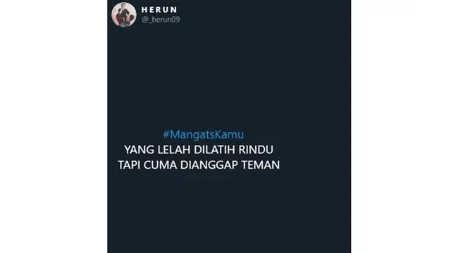 6 Cuitan 'Mangats Kamu' Ini Sukses Bikin Senyum Sendiri
