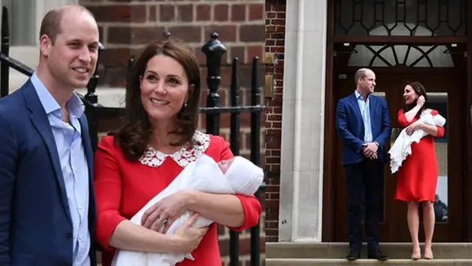 Kate Middleton tampl menawan setelah melahirkan/ copyright AFP