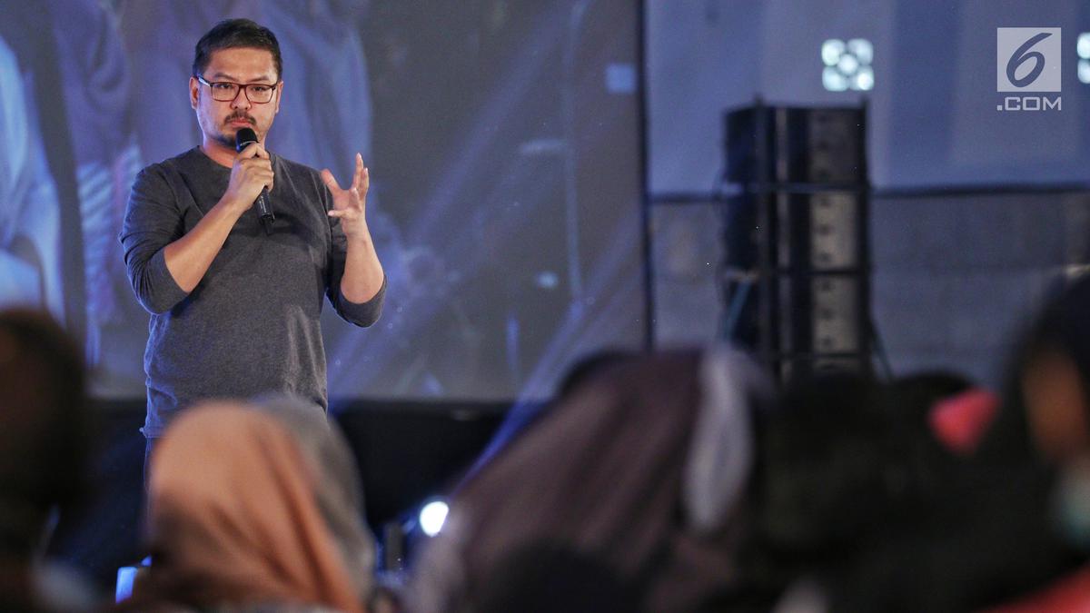 FOTO: CEO Kapanlagi Youniverse Sharing Motivasi di EGTC 2018 Malang