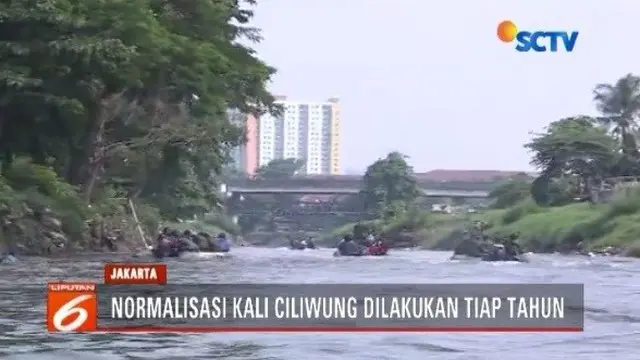 Antisipasi curah hujan tinggi, Pangdam Jaya bersama Kepala Balai Besar Ciliwung Cisadane lakukan evaluasi dengan menyusuri Kali Ciliwung.