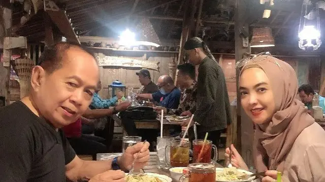 Ingrid Kansil dan Syarief Hasan (Instagram/ingrid_kansil)