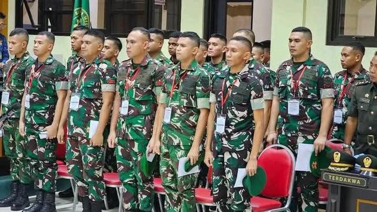 Belasan anggota TNI jalani persidangan terkait kematian Prada Lucky