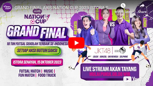 Grand Final AXIS Nation Cup 2023.