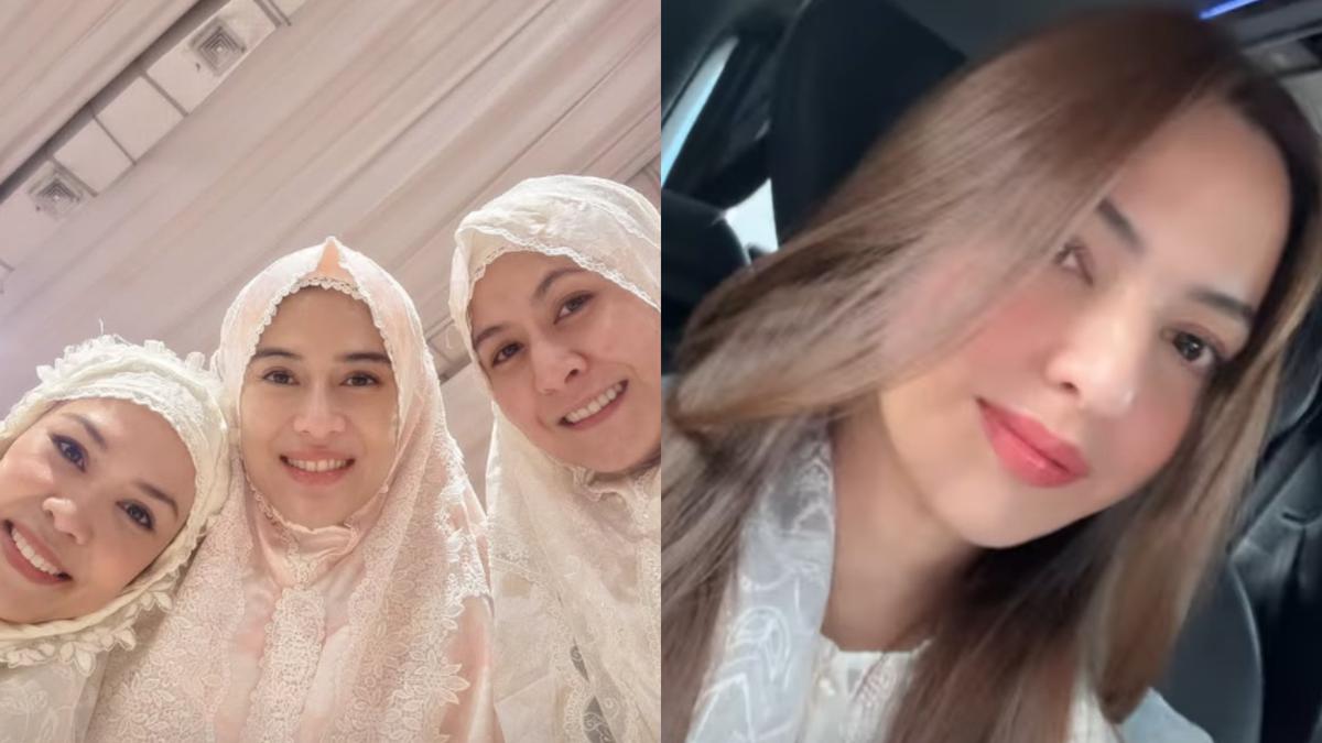 Potret Selfie Selebriti yang Pamer Wajah Cantik Natural Saat Sholat Ied, dari Mahalini Raharja, Nia Ramadhani, hingga Dian Sastrowardoyo