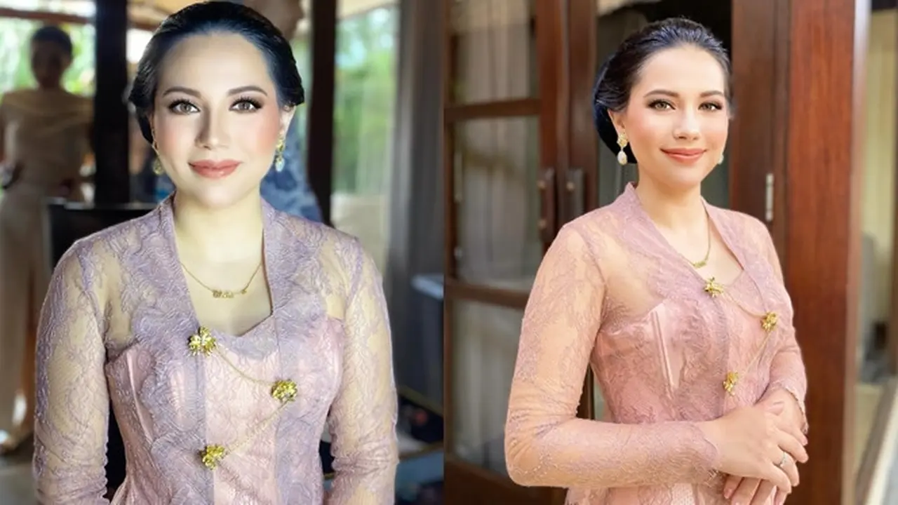 Potret Elodie Bouttier Adik Maxime Bouttier, Cantik Berkebaya saat Pernikahan Luna Maya