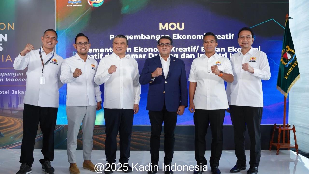 Kadin Gandeng Kementerian Ekraf Perkuat Industri Kreatif Nasional