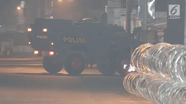 Suasana Malam Hari Mako Brimob