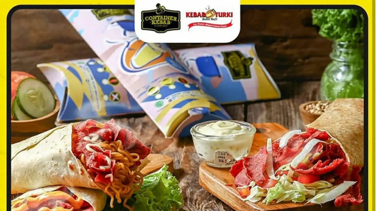 Kebab Turki Baba Rafi dan Container Kebab
