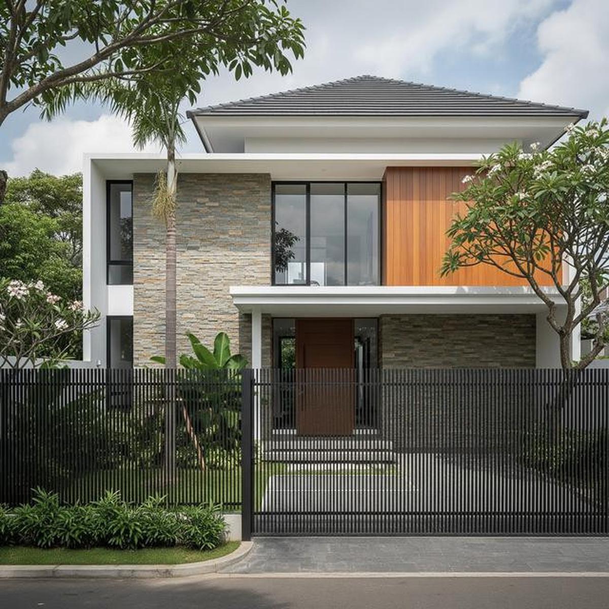 9 Model Pagar Besi Vertikal Anti Ular untuk Rumah Modern, Solusi Aman dan Estetis