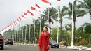 Penampilan Krisdayanti dalam balutan kebaya merah putih saat menghadiri sidang tahunan benar-benar menampilkan pesona wanita Indonesia. (Foto:Instagram/krisdayantilemos).