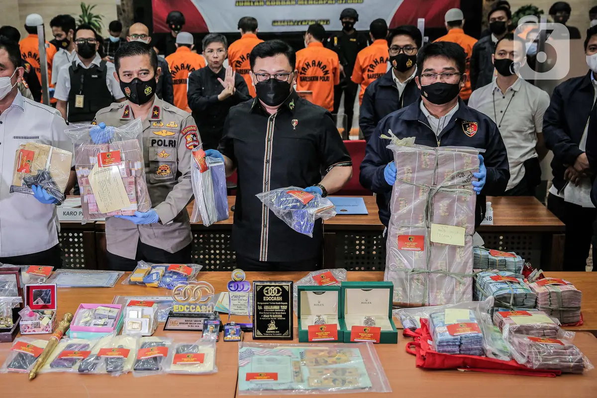 Bareskrim Polri Bongkar Investasi Ilegal EDC Cash