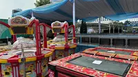 Polisi Pamer Barang Bukti Judi Berkedok Arena Bermain