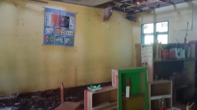 Kondisi SDN Nagrak di Desa Cikelat, Kecamatan Cisolok, Kabupaten Sukabumi