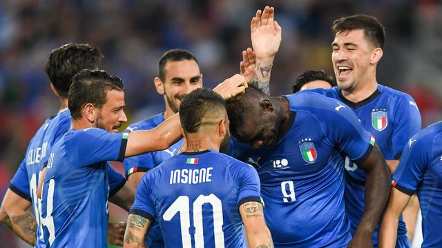Italia Tekuk Arab Saudi 2-1, Mario Balotelli Cetak Gol