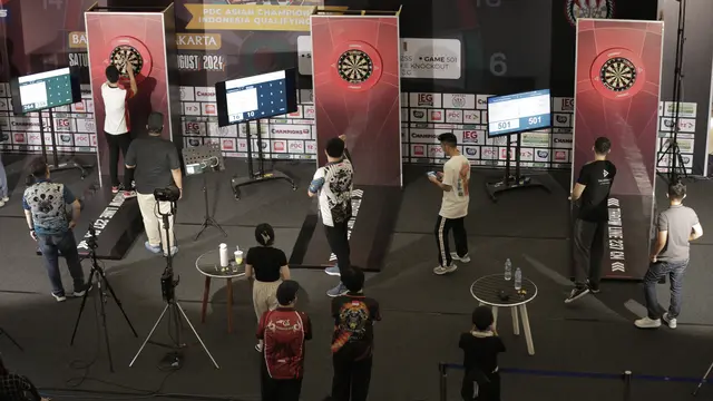 Darts National Competition Series 5 akan digelar di Gajah Mada Plaza, 26-27 Oktober 2024.