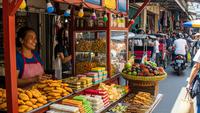 7 Pilihan Warung Jajanan untuk Rumah di Lokasi Dekat Pasar Tradisional