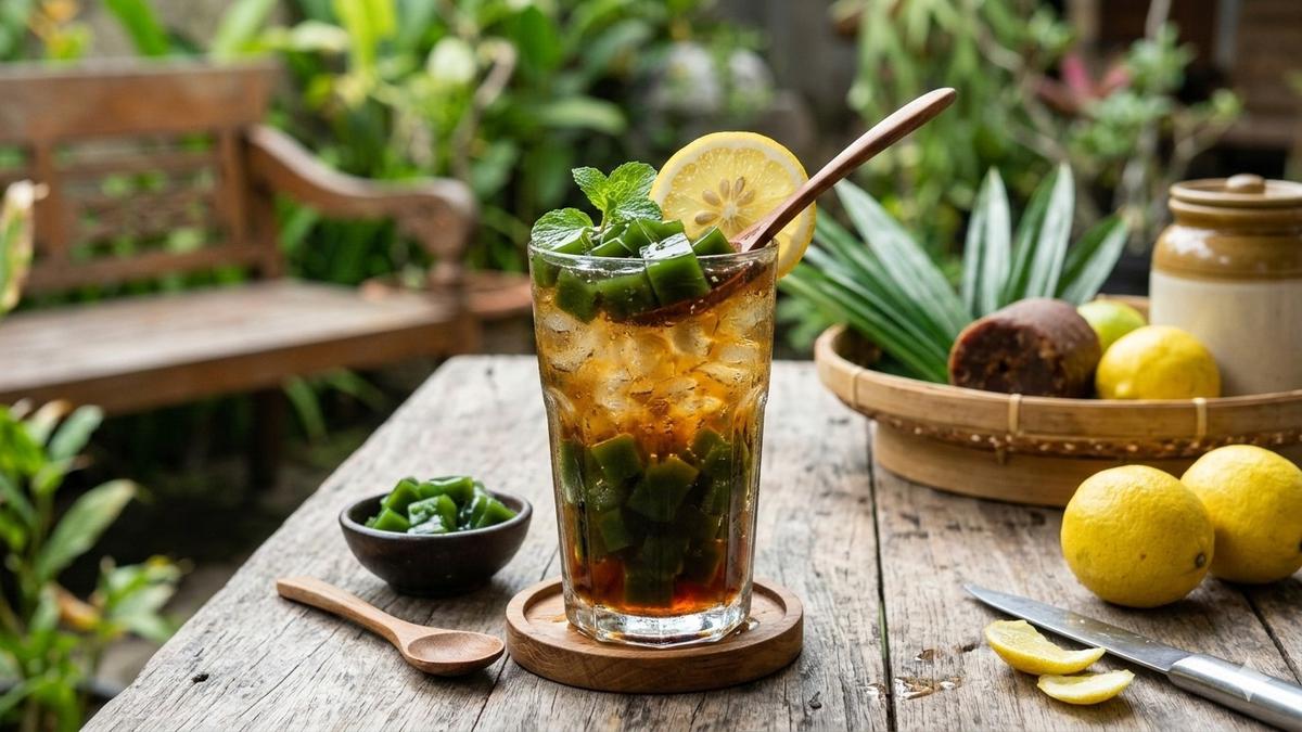 5 Resep Cincau Gula Merah yang Segar dan Mudah Dibuat di Rumah