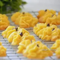 Kue Semprit Dahlia untuk lebaran idul fitri. (Dok: Cookpad @dee_dian)