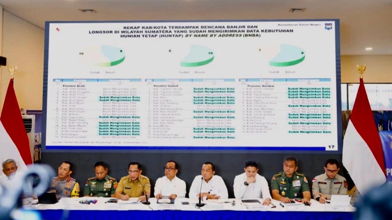 Mendagri: Pemerintah Siapkan Bantuan Renovasi dan Hunian bagi Warga Terdampak Bencana Sumatra