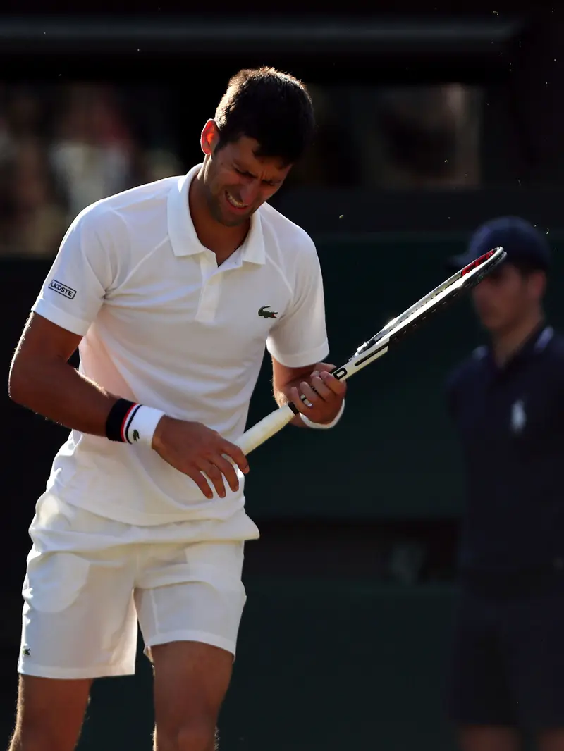 Novak Djokovic Mengundurkan Diri dari Wimbledon 2017