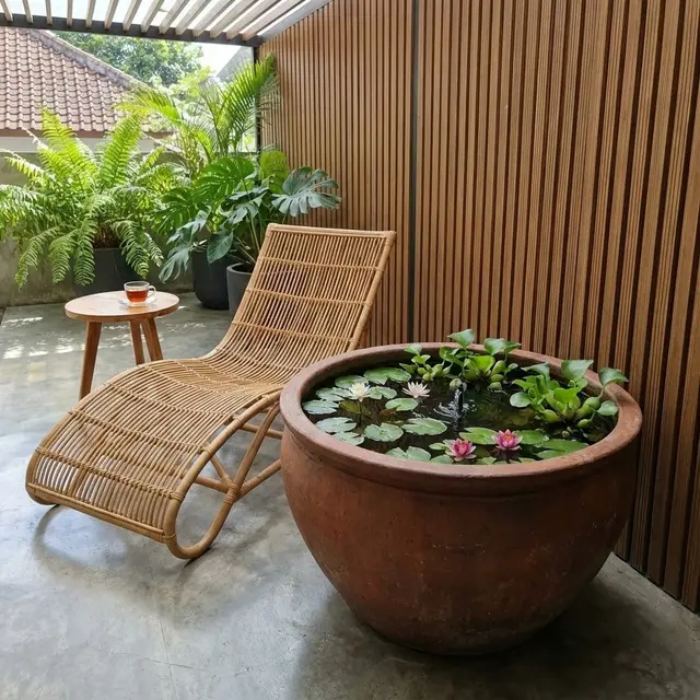 Model Teras Rumah yang Sejuk Hanya dengan Tanaman Murah