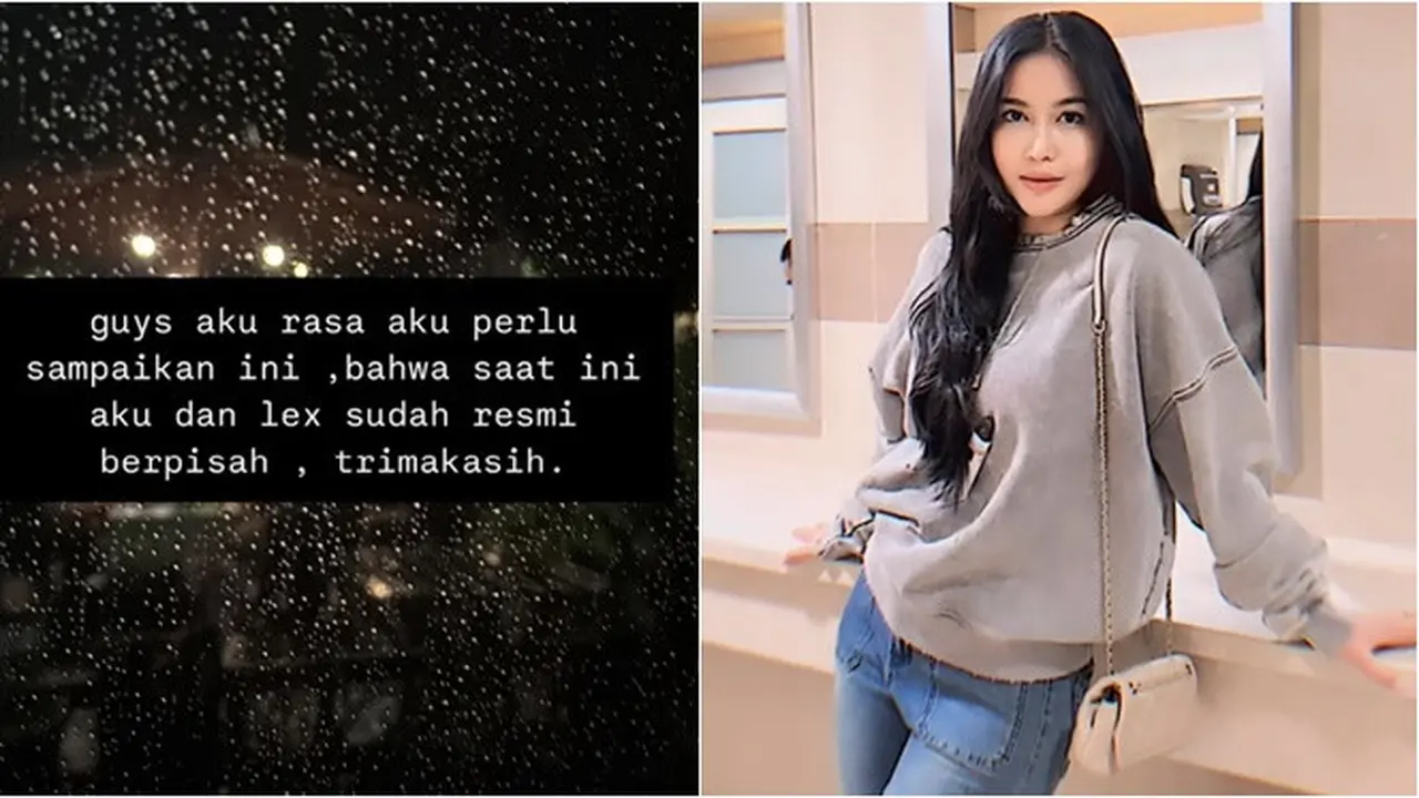 6 Potret Eriska Nakesya Umumkan Pisah dari Young Lex Setelah Isu Perselingkuhan