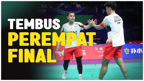 VIDEO: Bantai Thailand, Indonesia Tembus Perempat Final Piala Thomas 2024