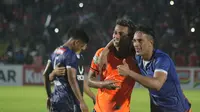 Striker Persija Jakarta, Addison Alves bereuni dengan mantan klub, PSIS Semarang. (Bola.com/Ronald Seger)