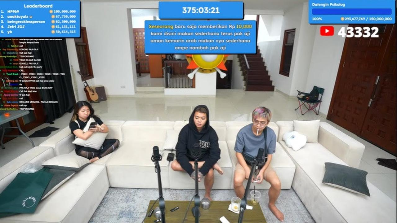 Reza Arap Syok Dapat Donasi 100 Juta Saat Live Streaming, Kaget - Trauma Takut Dikembalikan