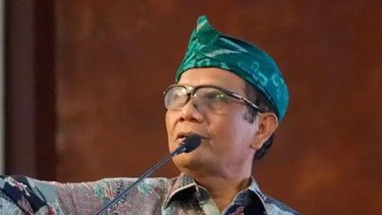 Resmi Jadi Cawapres Ganjar Pranowo, Ini Sisi Lain Mahfud MD yang Jarang Tersorot
