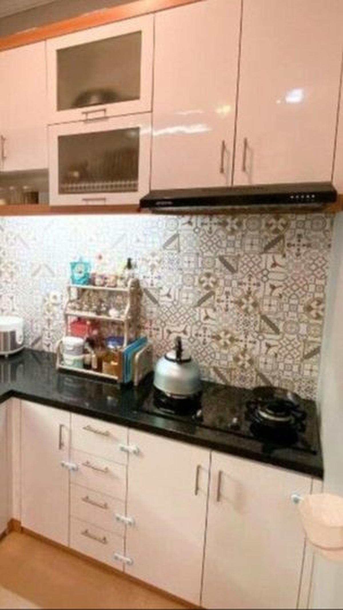 Wallpaper Dinding Dapur Minimalis Anti Minyak