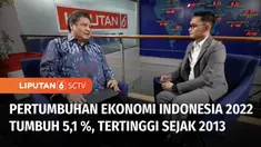Pertumbuhan ekonomi Indonesia tahun 2022, tumbuh sebesar 5,31 persen. Capaian ini merupakan yang tertinggi sejak tahun 2013. Hal ini tidak lepas dari kebijakan pemerintah dalam menjaga keseimbangan penanganan pandemi Covid-19 dan ekonomi.