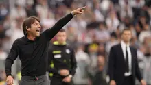 Pelatih Napoli Antonio Conte serius menghadapi mantan klubnya Juventus (AP0