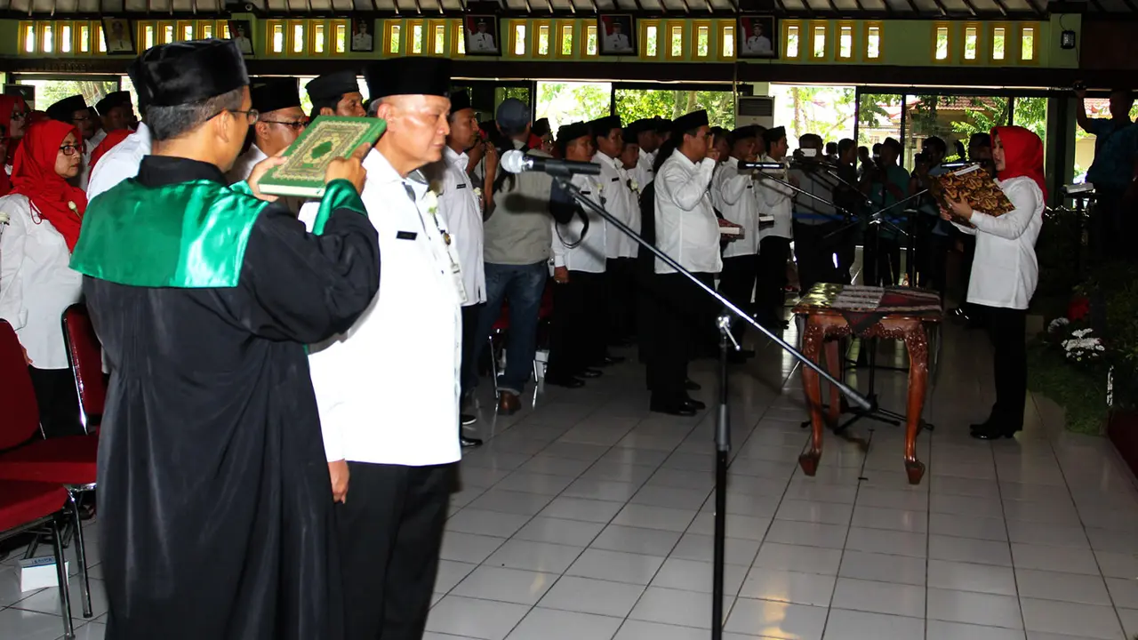 Plt Bupati Klaten Sri Mulyani