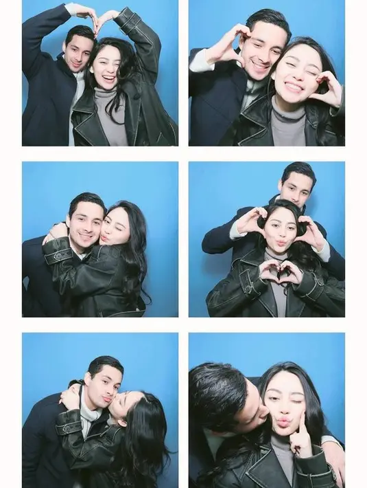 <p>Lihat betapa mesranya pasangan ini ketika mengabadikan momen di dalam photobooth. Walaupun sempat putus nyambung, akan tetapi pasangan ini membuktikan jika mereka mampu bertahan. [Foto: instagram.com/rachelvennya]</p>