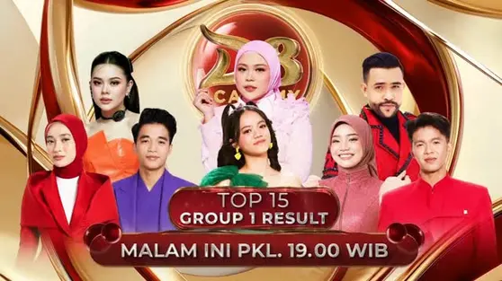 Live Streaming Dangdut Academy 8 Top 15 Group 1 Result, Siapa Tersenggol?