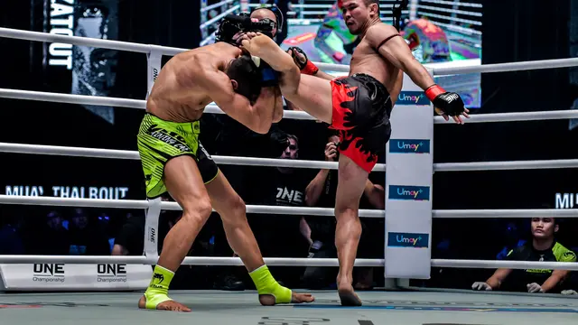 Muay Thai akan menjadi salah satu acara utama di ajang ONE: Clash of Legends, di Bangkok, pekan depan. (ONE Championship)