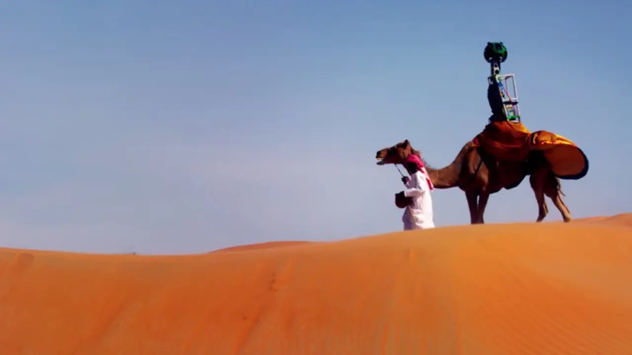 Google Sewa Unta Demi Pemandangan Street View Gurun Liwa