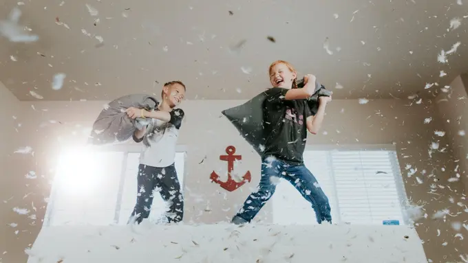 Ilustrasi anak aktif